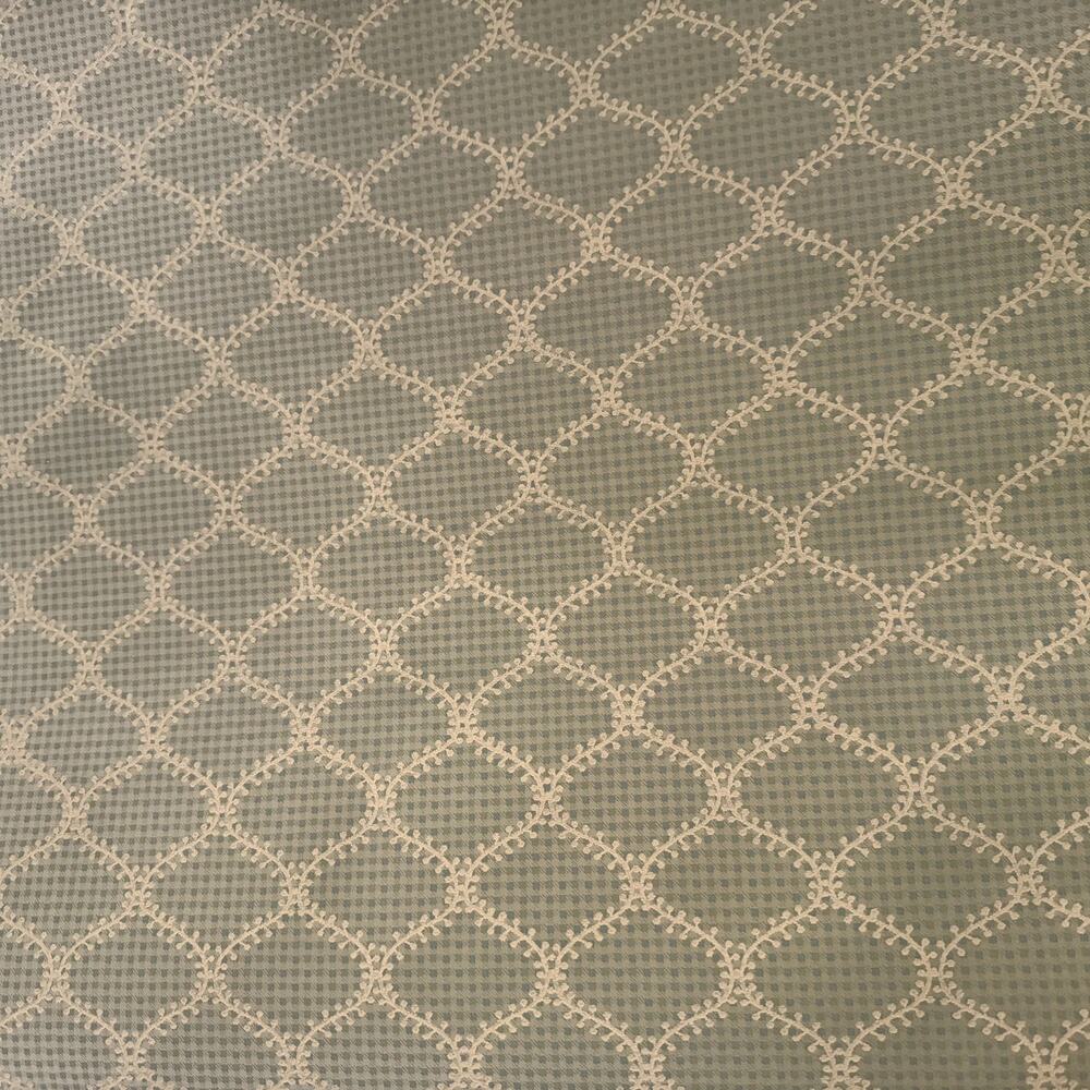 Ronald Redding Wallpaper Plaid Vines Farmhouse Green Gold DL0683 One Roll NEW